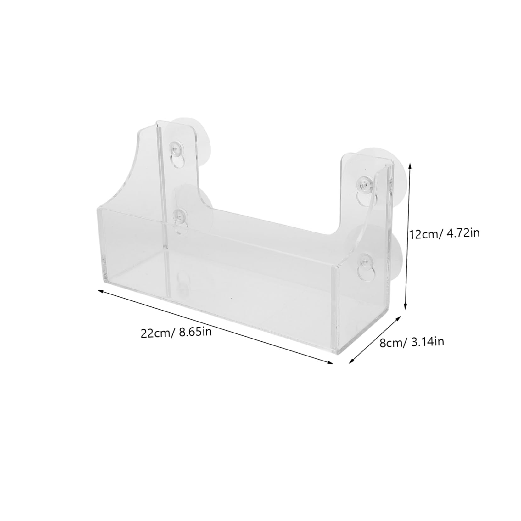 MAGICLULU 4 Piezas Portavasos para Bebidas Puede Estante Apilador De Latas De Nevera Estante De Bebidas del Refrigerador Apilador De Botellas Frigorífico Especiero Acrílico Transparent