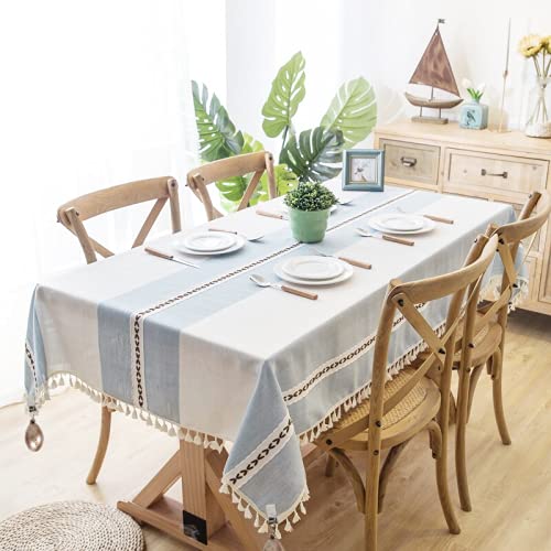 Byher Vintage Tablecloth Weights Set of 4, Pendant Tablecloth Weights Kit with Seashells on Clip Hangers for Outdoor Tables,Curtain,Flag Heavy (Rustic Weights)