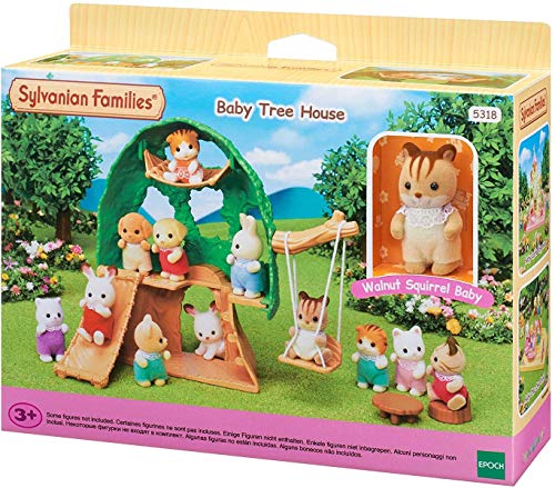 Sylvanian Families 5318 Baby Abenteuer Baumhaus - Puppenhaus Spielset