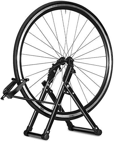 GOTOTOP Bike/Bicycle Tire Truing Stand, Foldable Home Mechanic