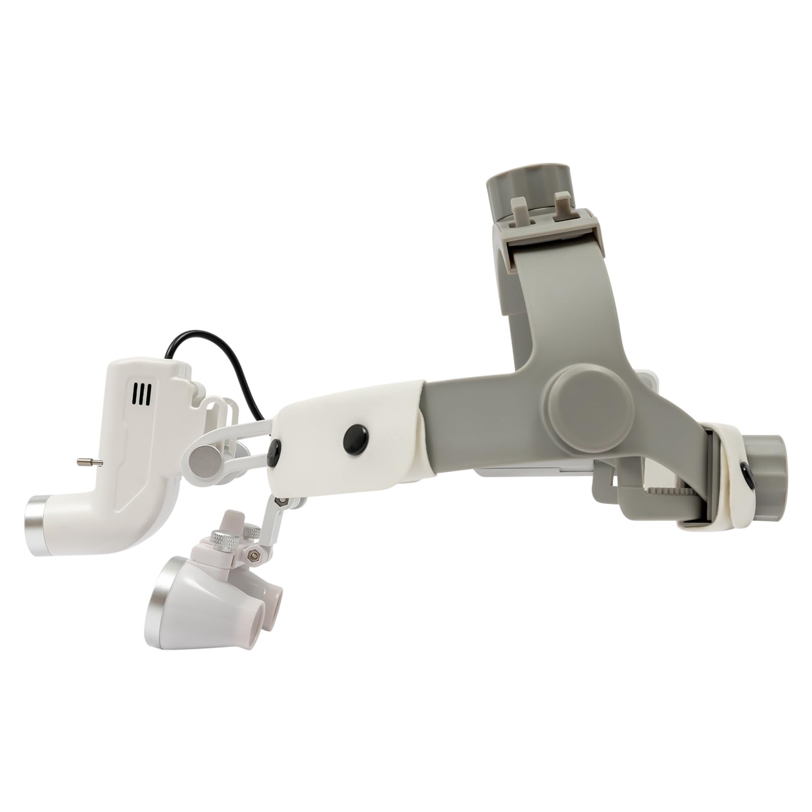 Dental Lupenbrille,Medizinische Dental Chirurgisch Lupenbrille 3.5X420mm Lupe Zahnarzt mit LED Scheinwerfer Kopflicht licht für Medizinische Dental Chirurgisch Leder