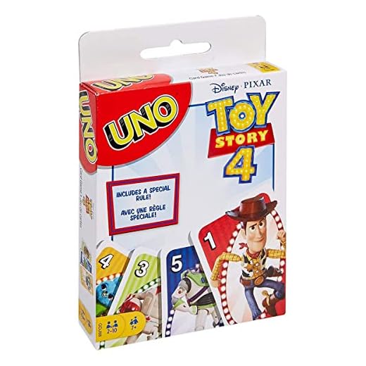 Mattel Games GDJ88 - UNO Disney Pixar Toy Story 4 Kartenspiel