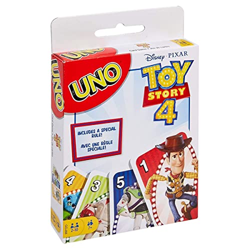 Mattel Disney•Pixar Toy Story 4 UNO – Kartenspiel für Kinder und Familien, GDJ88