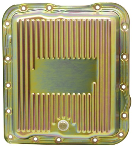Compatible Replacement for Chevy GM 700R4-4L60E-4L65E Steel Transmission Pan - Zinc