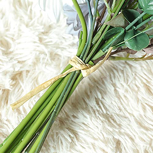 Fleur artificielle durable pour décorations intérieures de table sans entretien - 5