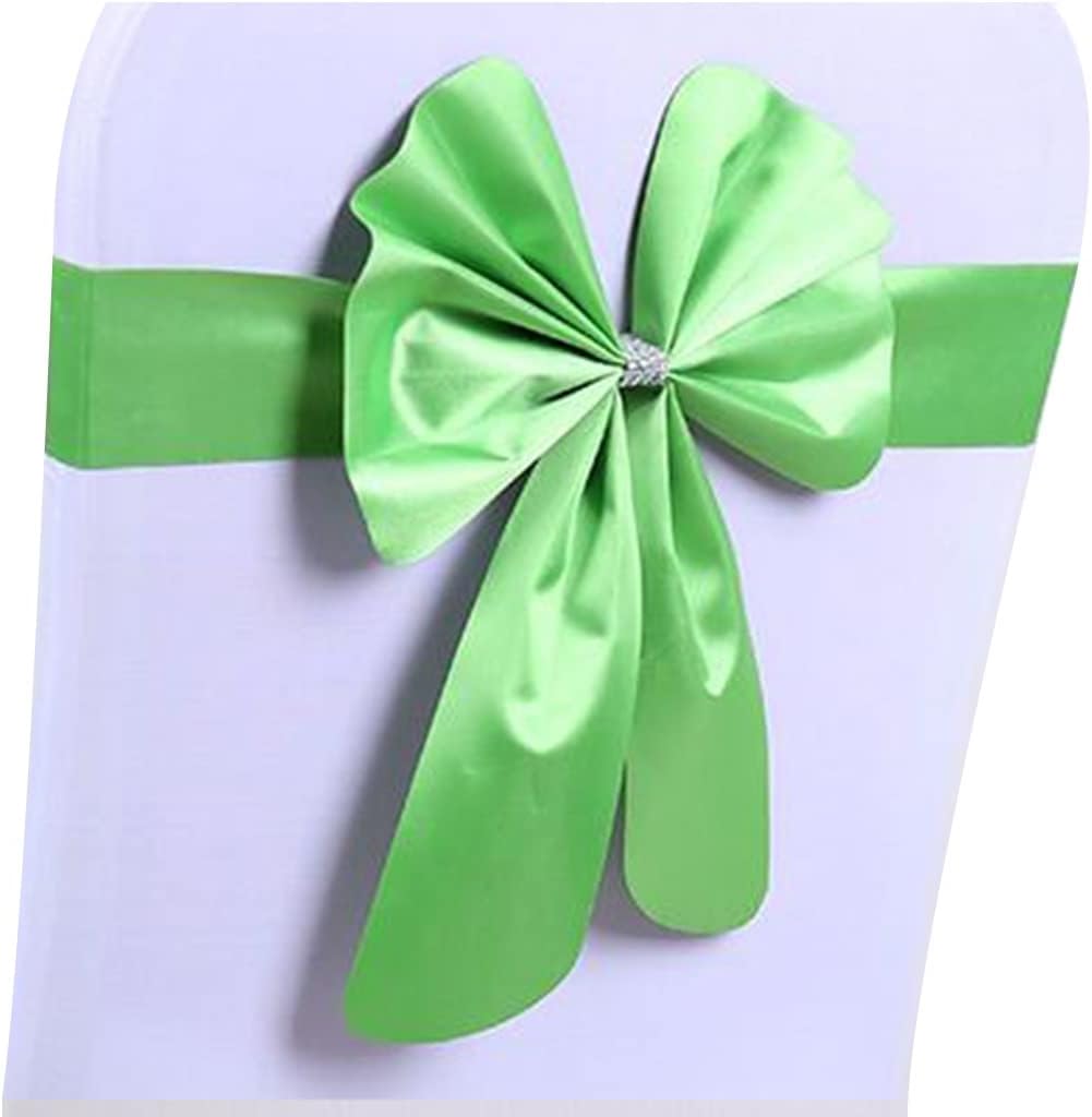 Chair Sashes 10-50Pcs Anniversary Big Bow Shape Chair ?Bows Exhibition Hall Reception Chair Decorated with Satin Ribbon Simple to Use (Color : F Size :20) (E*30)
