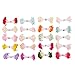 DECORA 20 Bundles 1700 Pieces Assorted Color 3mm Pearl Flower Stamen for Card Making Decoratiaon