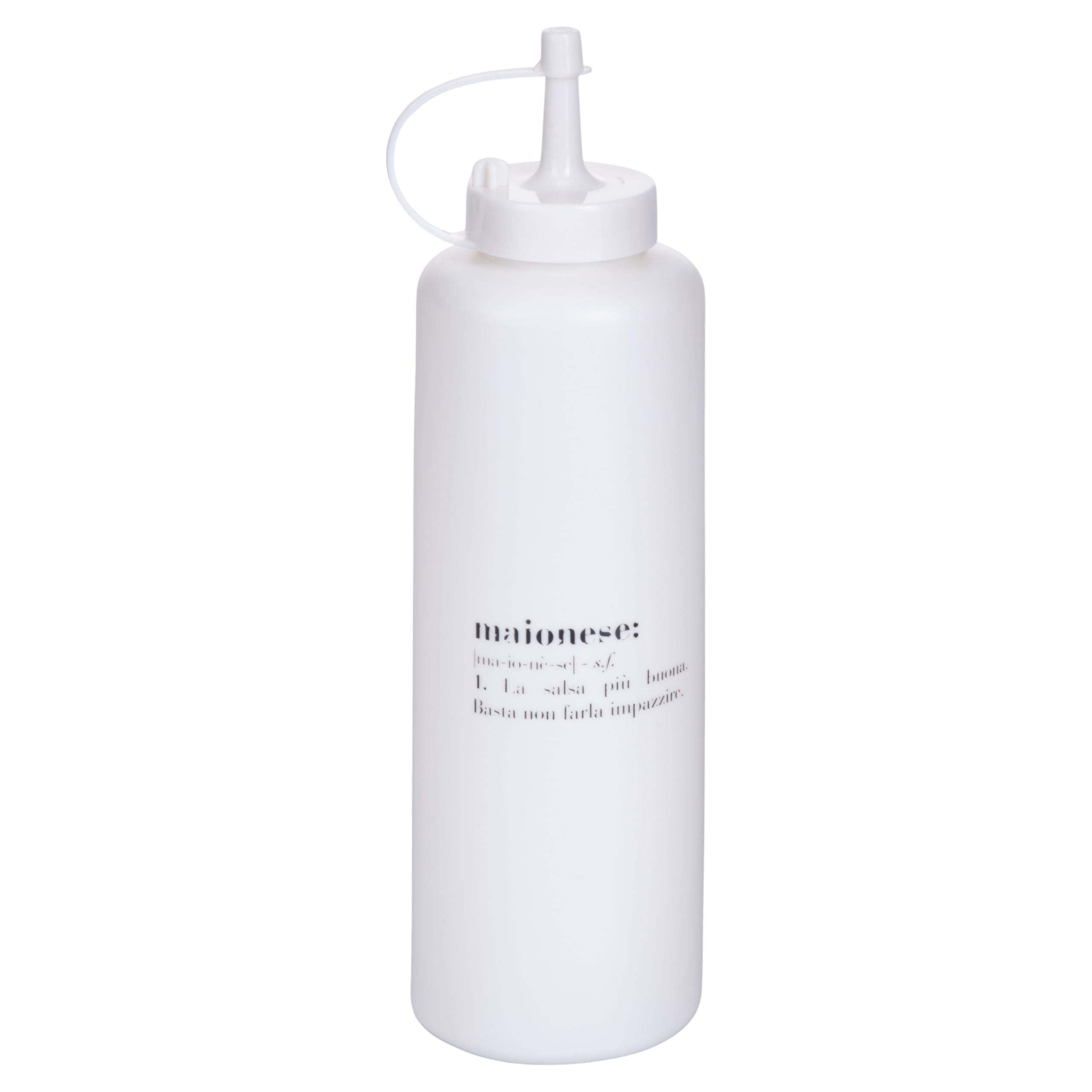 Villa d'Este Home Tivoli 1996 Victionary Mayonnaise Sauce Dispenser 480 ml Drip Cap White