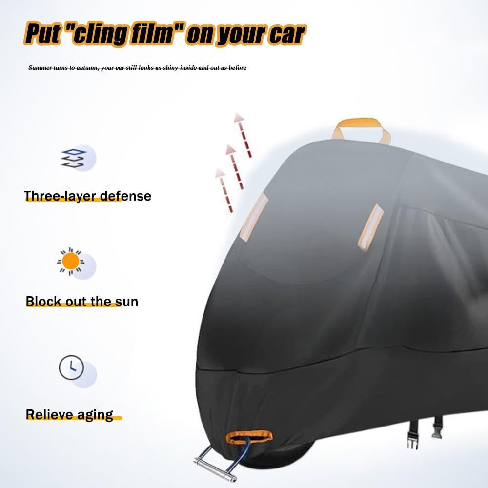 Telo Coprimoto Impermeabile Per Benelli 752 S (2018-2024) - Tessuto Oxford, Strisce Riflettenti, Foro Antifurto, Per Esterno