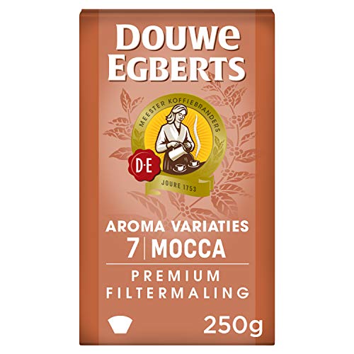 Douwe Egberts Filterkoffie Aroma Variaties Mocca Premium (3 Kilogram, Intensiteit 07/09, Dark Roast Koffie), 12 x 250… - Afbeelding 6