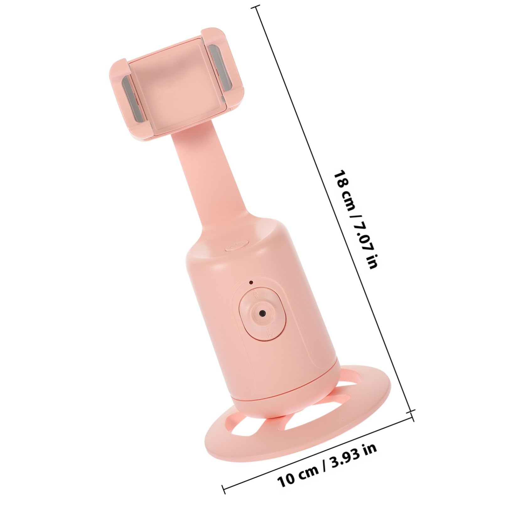 Soporte para Teléfono y Rotación 360° Material Abs y Metal Batería de 2200mah con Reconocimiento Facial y Transmisión Adecuado para Selfie