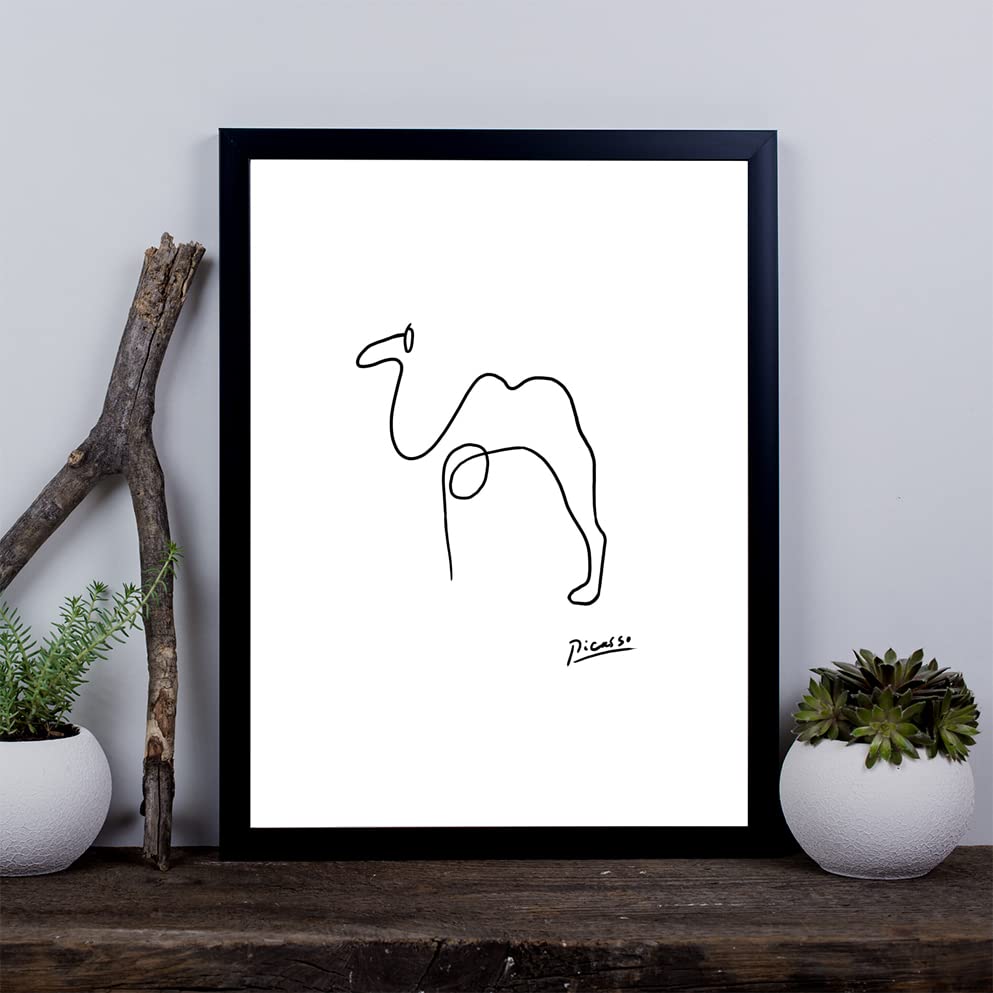 Affiche Picasso Le Chameau XL impression giclée encadrée - 3