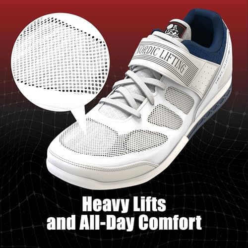 Nordic Lifting VENJA Weightlifting Shoes – Men’s Gym Shoes for Weight Lifting, Crossfit & Squats, Strength Training, Heel Support & Grip Sole for Stability - Image 5