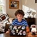 Football Stickers for Kids - 100 PCS Football Party Decorations for Super Game Bowl 2026 | Game Day Party Favors Supplies Decor - Toys Games Gifts Crafts for Toddlers