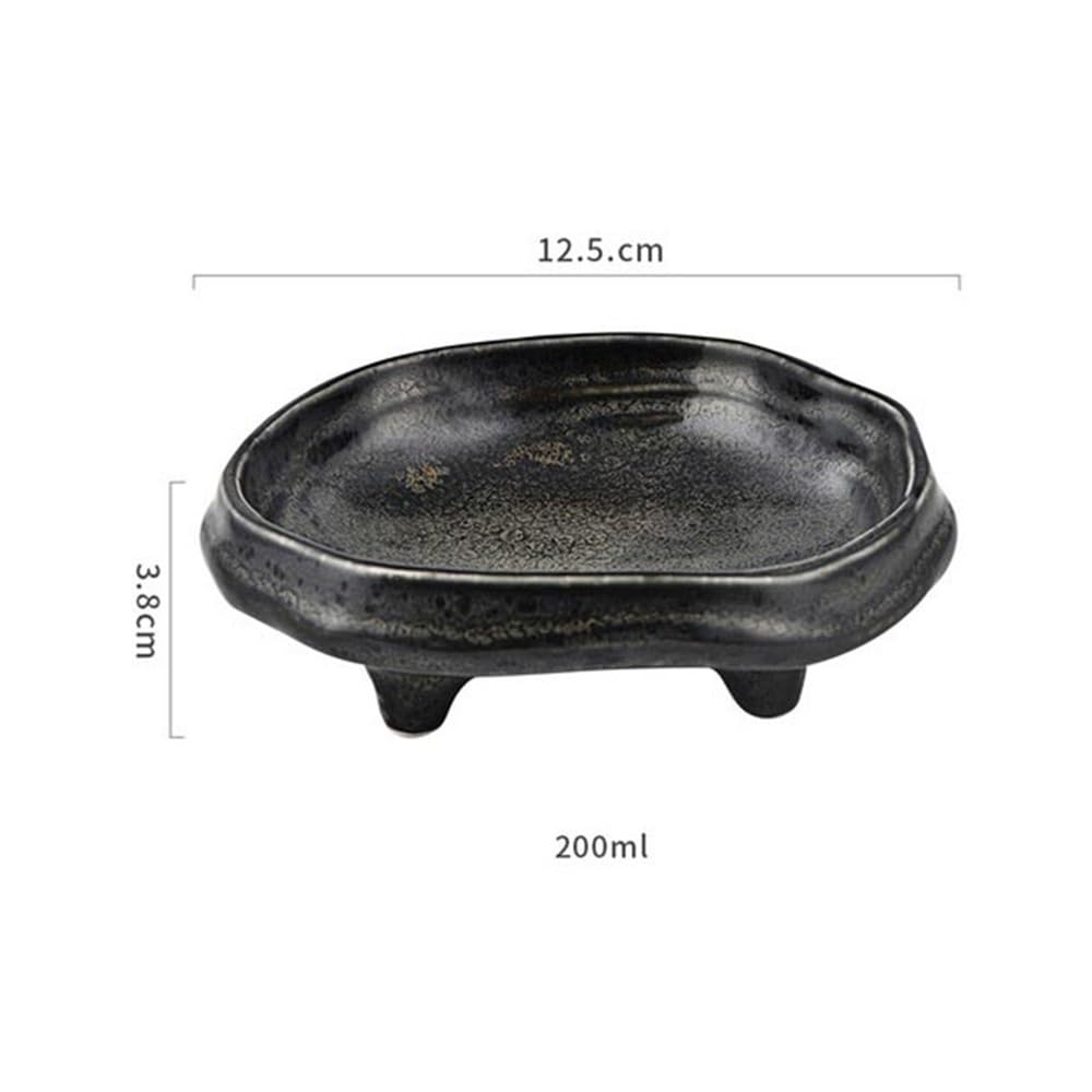 Vintage ceramiczny talerz z przekąskami restauracja Sushi zanurzona w sosie zastawa stołowa do kuchni domowej