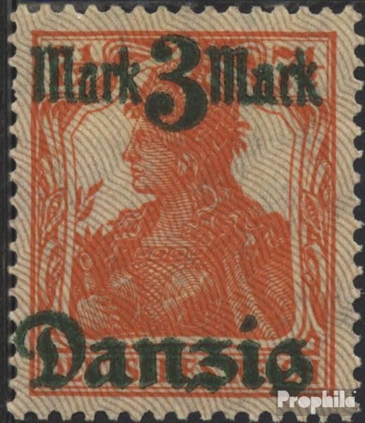 Sellos de Colección Gdansk 44II Prophila Edición Exclusiva Germania 1920