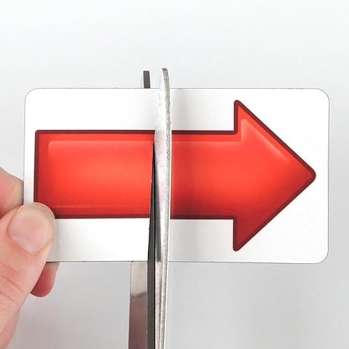 Miniatura 2 de StoreSMART - Flechas sólidas magnéticas - Paquete variado rojo y verde - 2 x 3  pulgadas - Paquete de 50 - ARROWRG-VP-50