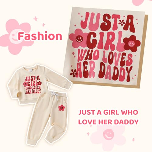 Fall Outfits for Toddler Girl Boy Long Sleeve Smile Face Sweatshirt Top Sweatpants Clothes Set Sweatsuit4