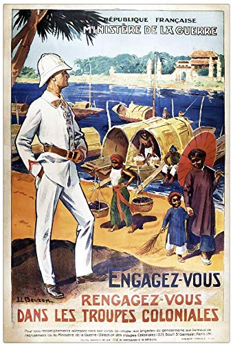 Cartel genérico Colonial - Póster (300 gramos, 60 x 90 cm, 50 x 70 cm, disponible a 70 € bajo petición)