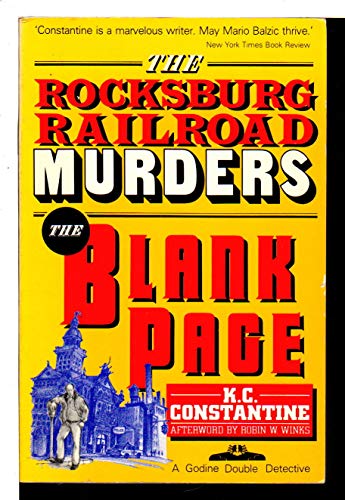 The Rocksburg Railroad Murders / The Blank Page... 0879234083 Book Cover
