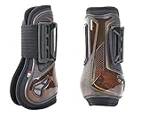  ACAVALLO® Gamaschen OPERA, braun, Vollblut/Warmblut
