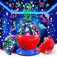 Luce Notturna Unicorno Con Proiettore Stelle - Regalo Magico Per Bambini 2-8 Anni - Foto 4