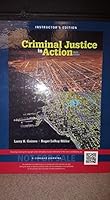 Criminal Justice in Action Ninth Edition Instructor's Edition 1305640187 Book Cover