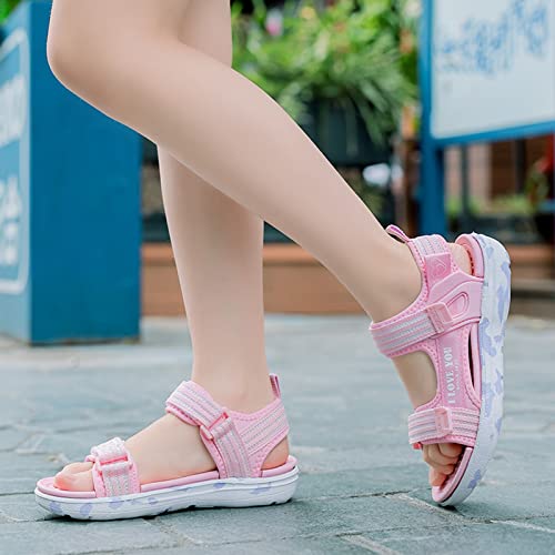 Children Shoes Fashion Beach Sandals Light Soft Sweet Girl Sandals Medium And Large Children Soft Bottom Slides Kids3