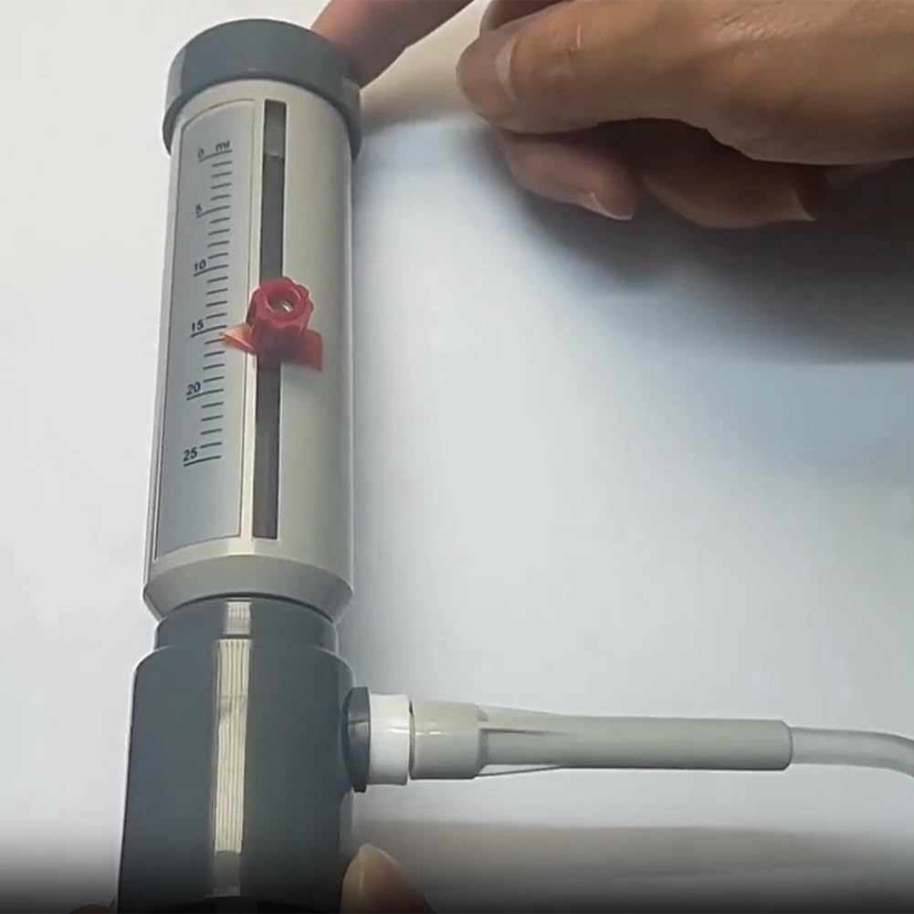 Dispenser Semi-Automatico per Flaconi da Laboratorio 5-25 Ml Regolabile