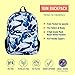 Wildkin 16-inch Kids Backpack – Durable, Padded & Spacious School Bag for Boys & Girls - Sharks