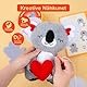 Avenir 6301618 DIY Nähset, Sewing Koala, Bastelset für Kinder, Kreativ-Set, ab 6 Jahren