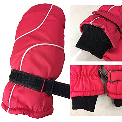 Gants de ski coupe-vent enfant pour mains chaudes - 4