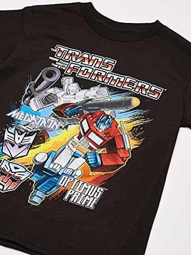 Transformers Boys' Little Short Sleeve Tee Shirt2