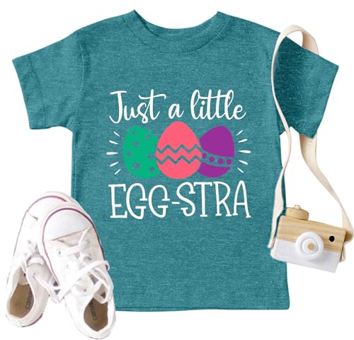Image of Easter Shirt Toddler Boys Girls Funny Bunny Graphic Tee Kids Easter Rabbit Short Sleeve Gift Tops