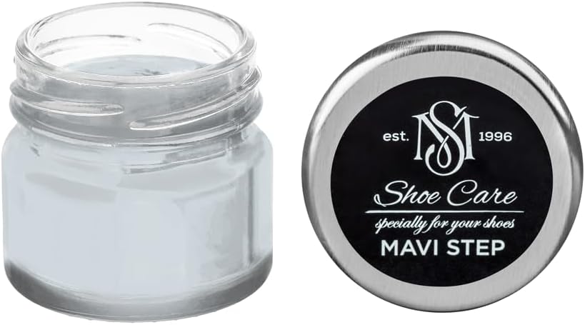 Suede & Nubuck Spray - NCS S 1505-B Steel Grey Light - Color Renovator & Protection for Suede, Nubuck, Velour by MAVI STEP - 0.85 fl oz / 25 ml
