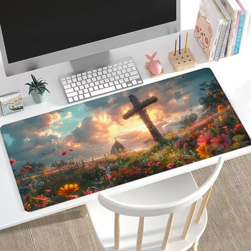 Tapis de souris paysage XL 1200x600mm imperméable pour bureau - 2