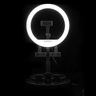 Selfie Light Stand Led Light Stand Selfie Ring Light LED Selfie Light Rack Selfie Light Stand with Stand, Phone LED Light Stand Selfie Lamp