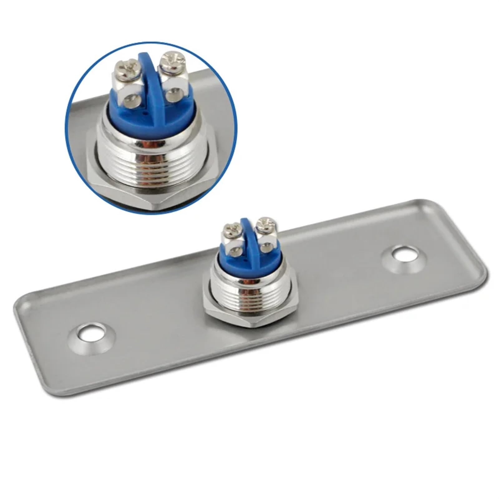 Pulsante di uscita in acciaio inossidabile Interruttore a pressione Sensore di apertura della porta for il controllo degli accessi con serratura magnetica(No Backlight)
