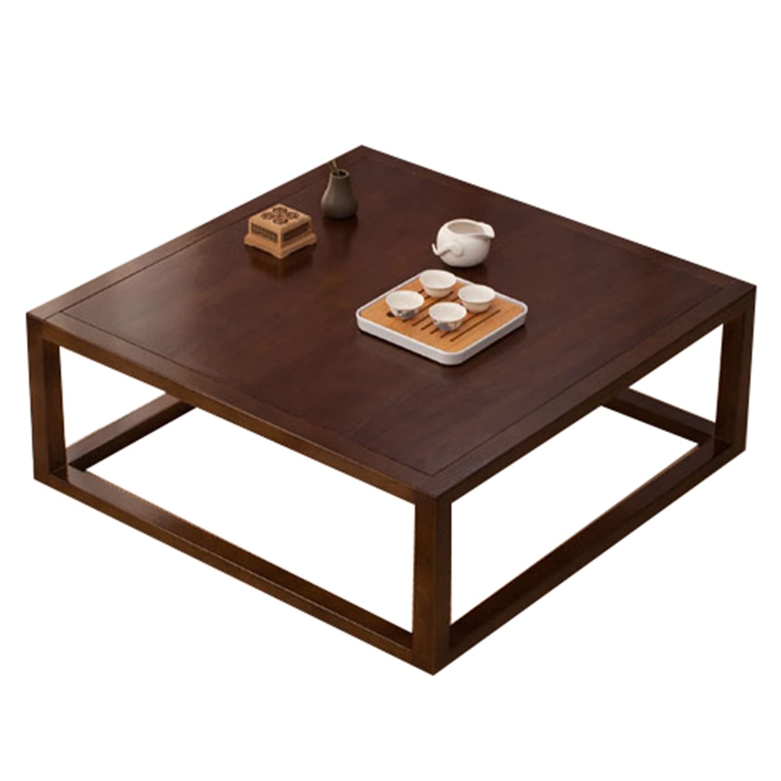 Table basse japonaise pour travailler sur le sol et protéger votre posture, bois 50cm