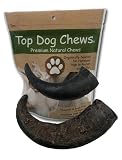 Top Dog Chews 2 Pack Natural Water Buffalo Horns Edible Treats