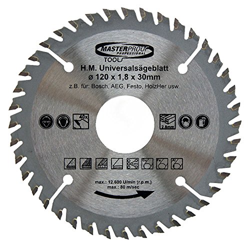 Preisvergleich Produktbild MasterProof Multi Sägeblatt 120x30,0mm 40 Zähne