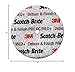 Scotch-Brite Deburr and Finish PRO Unitized Wheel, 5 in x 1/4 in x 1/4 in 6C MED+, 10 per case