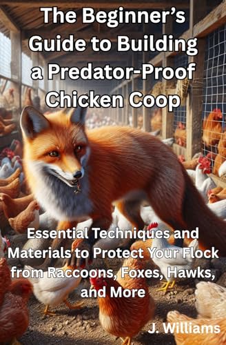 The Beginner’s Guide to Building a Predator-Proof Chicken Coop: Essential Techniques and Materials to Protect Your Flock from Raccoons, Foxes, Hawks and More