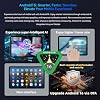 Headwolf Android Tablet, 10 inch Tablet, Gemini Al 2.0 Android Tablets, 2 in 1 Tablet with Keyboard, 128gb ROM+24(4+20) gb RAM+ 2TB Expand, Octa-Core Processor,1280 * 800 IPS,Bluetooth,GPS,Gray