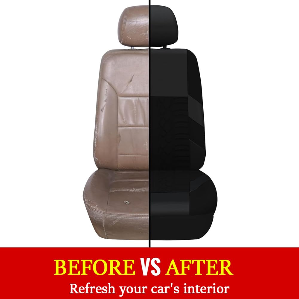 Fundas Asientos Coche, para Ford Kuga 2015-2019 Protector para Asiento de Coche Delantero y Trasero Asiento de Funda Accesorios