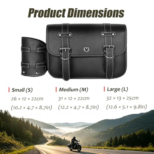 Jiegesh Water-Resistant PU Leather Side Bags