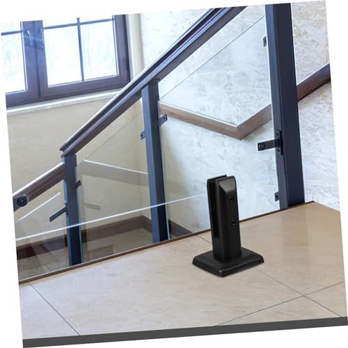 Support de sol à pince avec force de serrage modérée pour verre noir - 5