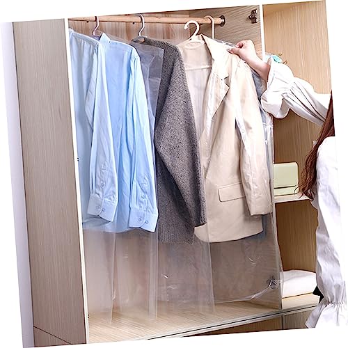 GLEAVI 20pcs Garment Bag Dry Cleaner Suit Cover Lightweight Washable Clothes Covers3