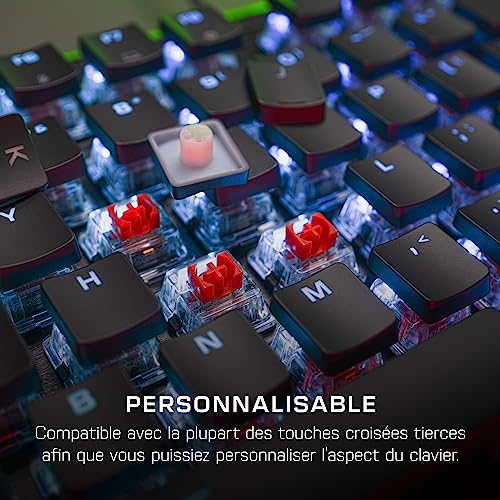 ROCCAT Vulcan II Tastiera Meccanica da Gioco per Pc, Tasti Retroilluminati RGB Personalizzabili, Poggiapolsi Rimovibile, Titan II Linear Switches, Nero - Tastiera gaming - Immagine 4