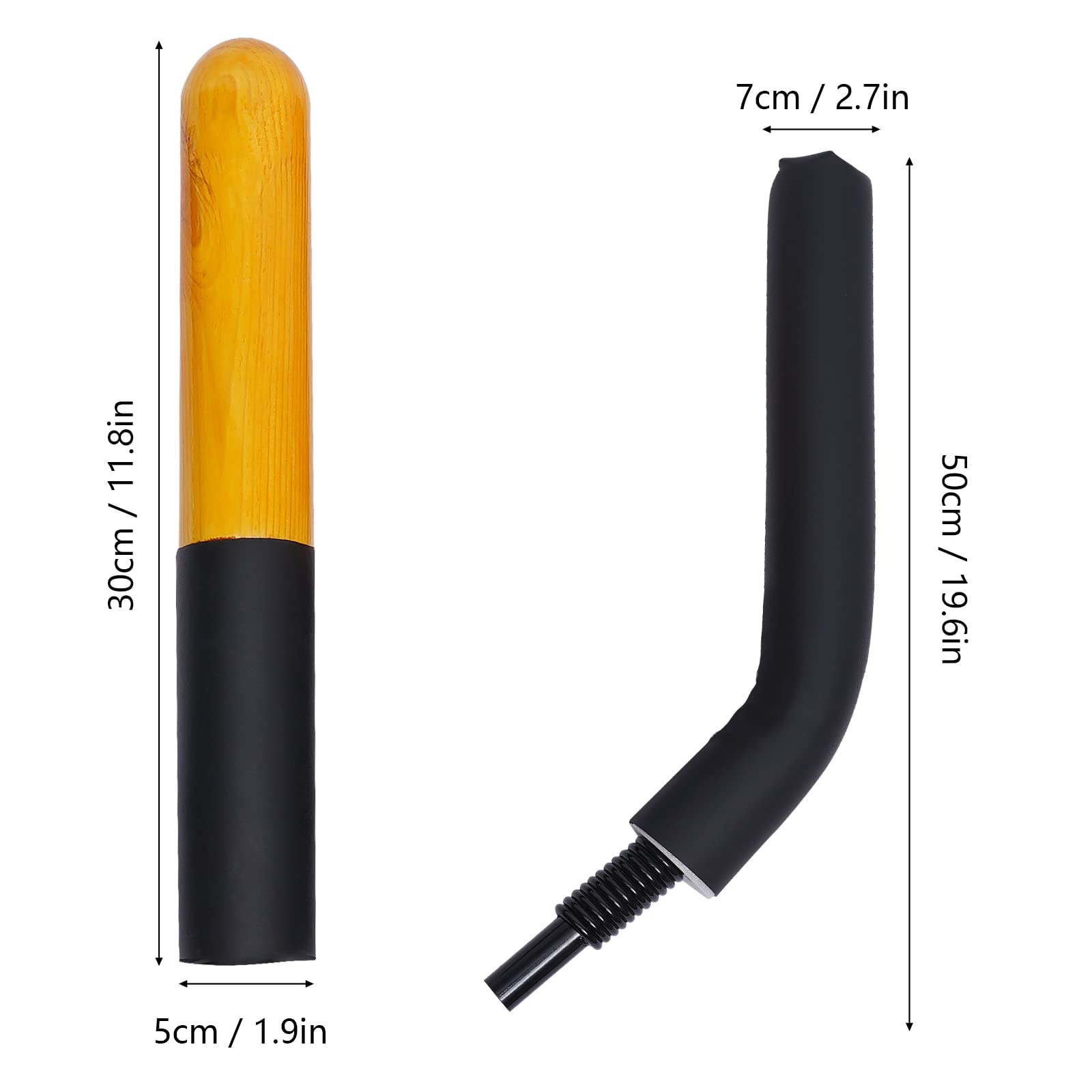 Wing Chun Dummy Training Spring Stake,Portable Martial Arts Training Dummy Arm and Legs Equipment Install on Tree,Adjustable Outdoor Park Tying Tree Spring Stake for Martial Arts Enthusiasts